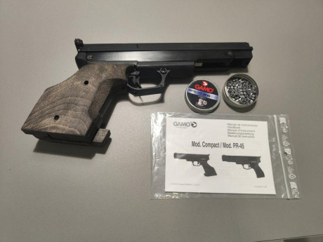 Se vende Gamo Compact version Zurdo comprada el 31 de agosto de 2025 (ver factura adjunta) para reestreno.

Como 00