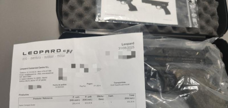 Se vende Gamo Compact version Zurdo comprada el 31 de agosto de 2025 (ver factura adjunta) para reestreno.

Como 12