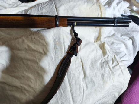 Rifle palanquero marca Marlin modelo 1894 ,calibre 44 remington magnun , cañon de 51 cm , estriado micro 11
