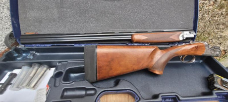 Vendo escopeta superpuesta Beretta Silver Pigeon I HP Sporting en calibre 20.76 con cañon de 76cm y 5 02