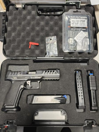 Vendo Walther PDP mach SF 5" con juego de muelles de corredera, muelle de gatillo cambiado.
Es el 00