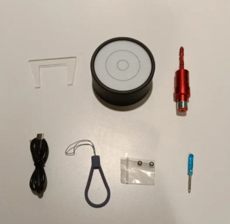 Kit de entrenamiento para tiro en seco con láser para pistola calibre 22LR. Incluye accesorios para su 01