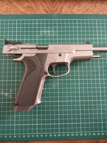 Vendo SW Target Champion 9mm Performance Center.
De las importadas por Wischo.
Tres cargadores
Cacha original 01