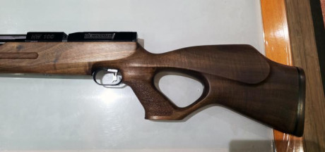 Se vende carabina PCP Weihrauch HW 100 del 4,5 y 24j.
Para reparar, pierde aire.
La carabina está en Alicante 01