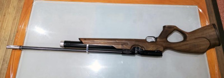 Se vende carabina PCP Weihrauch HW 100 del 4,5 y 24j.
Para reparar, pierde aire.
La carabina está en Alicante 11