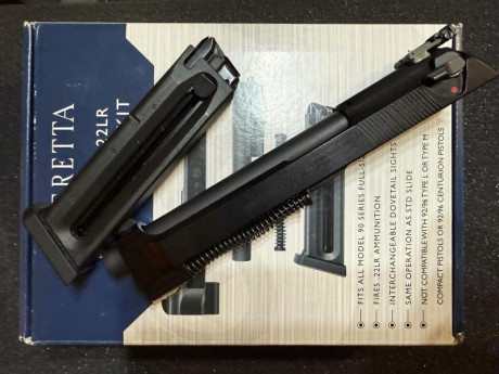 Buenas noches, por falta de cupo vendo mi BERETTA 92 FS INOX comprada nueva hace 1 año aproximadamente 21