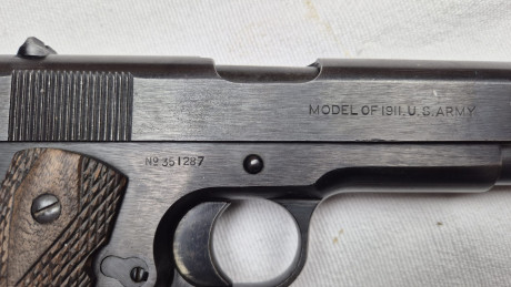 Este colt es el variante que en los estados unidos le llaman" Black Colt."
Un acabado grueso 31