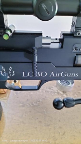 Lobo XR100 Varmint Ligero
Cal. 4,5 16 julios, cañón Lothar Walther indexable, sintonizador de cañón, airstriper, 01