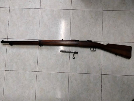Hola a todos, vendo Mauser 1893 en el preciso calibre 7 mm Mauser ( 7x57 Mauser ) , en estado practicamente 40