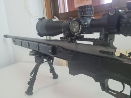 Chasis MDT ACC Short Action Right hand, con pesos incluidos, compatible con Remington 700, Bergara, etc..
Precio 02