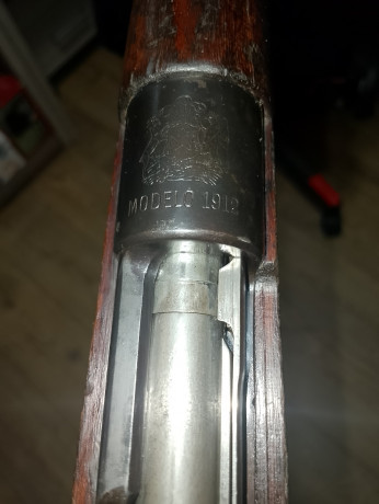 Buenos días : En venta rifle Máuser steyr 1912, chileno con bayoneta, calibre 308W, guiado en D .
A salido 02