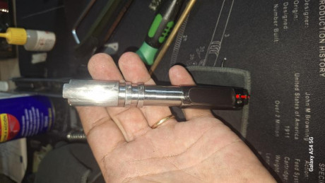 Estimados, pongo a la venta una SPS 2011 STANDAR PLUS HYBRYD en 9 y 40 S&W,. Está fabricada y montada 42