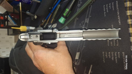 Estimados, pongo a la venta una SPS 2011 STANDAR PLUS HYBRYD en 9 y 40 S&W,. Está fabricada y montada 50