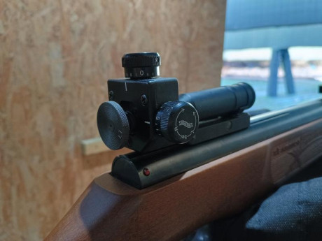 Buenas 

Me está gustando tirar con el diopter. He intentado pasar el de la FWB 300 s a la HW 50 pero 80