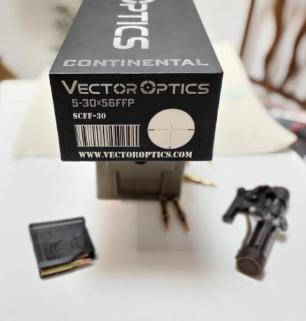 Vendo Visor Vector Optics Continental x6 5-30x56 VCT-34FFP. Está como nuevo, comprado en Mayo de este 01