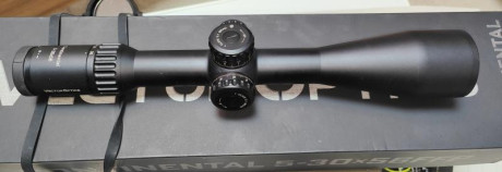 Vendo Visor Vector Optics Continental x6 5-30x56 VCT-34FFP. Está como nuevo, comprado en Mayo de este 11