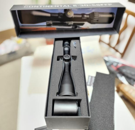 Vendo Visor Vector Optics Continental x6 5-30x56 VCT-34FFP. Está como nuevo, comprado en Mayo de este 22