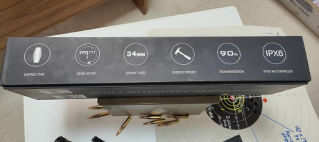 Vendo Visor Vector Optics Continental x6 5-30x56 VCT-34FFP. Está como nuevo, comprado en Mayo de este 21