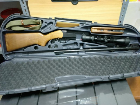 ]HOLA.
Baikal monotiro 30-06 con visor Busnhell trophy 3-9x40. Está en perfecto estado, pocos tiros. Ideal 01