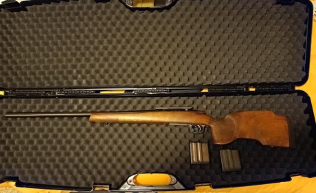 URGE VENTA 
Se vende CZ 557 Varmint calibre 308. Comprado en nuevo en 2023. Culata de nogal. Paso de estría 00