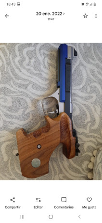 Buenas tardes, un amigo que deja el tiro vende esta pistola, sobre la que está todo escrito, poquísimos 01