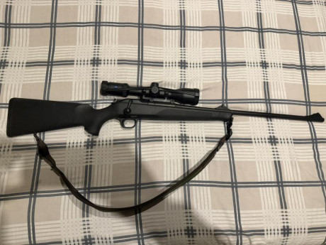 Hola a todos,

Vendo R8 Professional en 300 WM, cincluye monturas originales y visor Zeiss Conquest V6 00