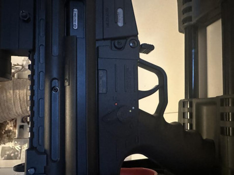 Tengo una carabina calibre 22 nueva comprada este año sin usar, con cargador de 25 balas.
Viene con punto 30