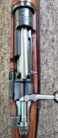 Vendo Carl Gustafs calibre 6,5x55 del año 1915 en perfecto estado.
Lo compré hace unos cuarenta años en 11