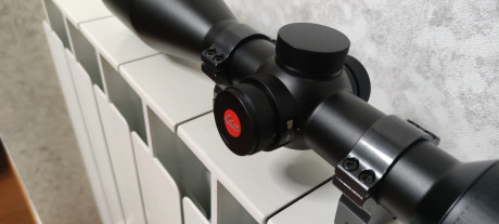 Visor Leica fortis de 2,515x56, tubo de 30 y retícula 4a iluminada, visor polivalente, válido para monterías 02