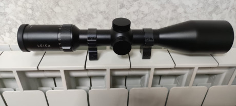 Visor Leica fortis de 2,515x56, tubo de 30 y retícula 4a iluminada, visor polivalente, válido para monterías 00
