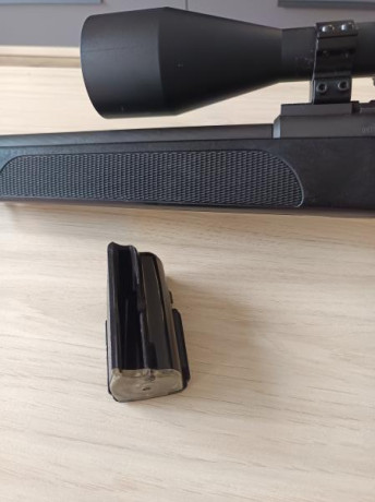 Rifle steyr ssg 69 calibre 243w, con visor Nikko stirling 6-24x56 tubo de 30.

Rifle + visor 1200€ 00