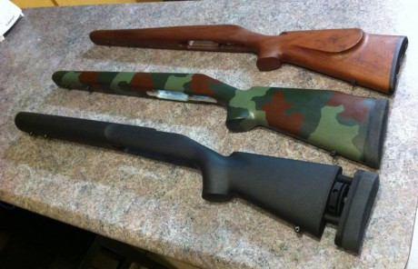 Vendo culata sintetica Makmillan para Remington 700 para cal.308w como nueva por no darle uso por 300€ 120