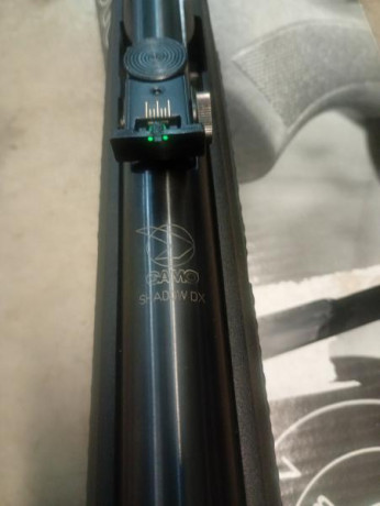 Hola! Pongo en venta mi Gamo Shadow DX en calibre 6,35. Lleva carril para ópticas.
Por no darle uso ninguno, 00