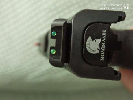 SW MP9, 9x19,tamaño  standard,primera generación ,con miras LPA de fibra,4 cargadores de 17,lomos varios 00