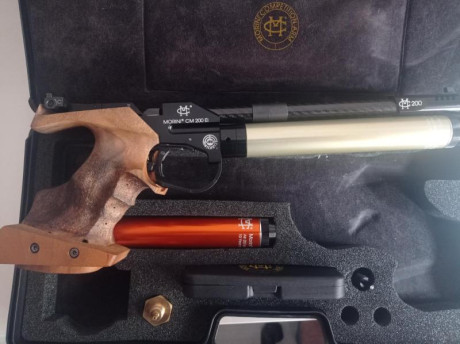 Por cambio de modalidad vendo mi Morini cm200 con la placa electrónica para entrenar con el TF (Repich)lleva 11