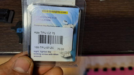 Alza mas muelle 15 euroa mas gastos de envio
Mensajes por peovado 02