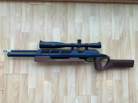 Pongo a la venta:
Steyr Challenge BR de Ibergrips
Cal.4,5 - 24J. Comprada en Junio 24
Aun en garantía. 00
