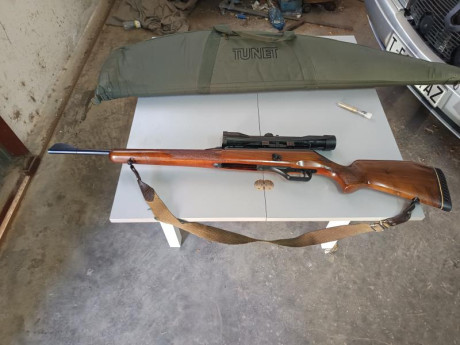 Hola compañeros y feliz navidad, un amigo me ha pedido que le ayude con la venta de un rifle HK 940 cañón 01