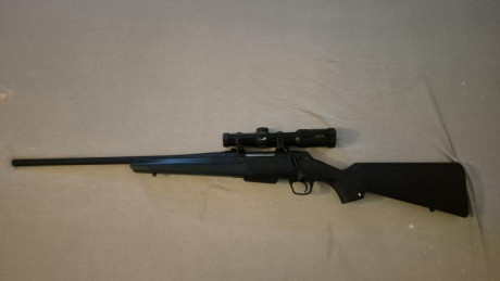 Buenas, Vendo rifle nuevo a estrenar Winchester XPR cal. 308, es para tirador zurdo. Lleva un visor AVISTAR 11