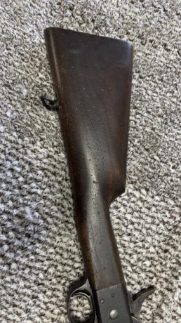 Se vende rifle Rolling Block original, configuración fusil largo, fabricado en 1870 en Oviedo. Mecaniza 11