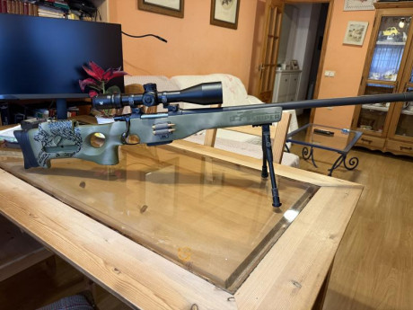 Se vende rifle CZ 750 S1M1 .308 

Vendo rifle CZ de cerrojo modelo S1M1 del 308 con cañón pesado, rosca, 00