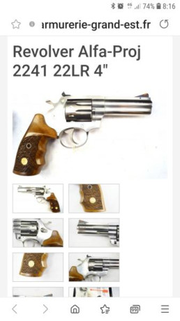 Buenas tardes estoy buscando algún revólver BONITOdel calibre 22 entre tres y cuatro pulgadas para licencia 00