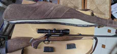 *SE VENDE:* 

Rifle  sauer 202 euroclas calibre 30/06

Disparador con pelo.

visor kahles Helia C,  1,5 00