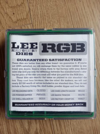 Vendo 223 remington reloading dies set

45€ envio incluido 02