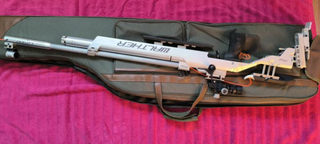 Pongo a la venta la carabina de competición de mi hija de la marca Walther LG400 del 2018 con maleta rígida 10