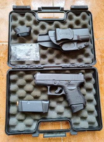 Hola, vendo mi Glock 17 gen 4 con maletin, dos cargadores y todo lo que veía en la caja vaya…
La cambio 60