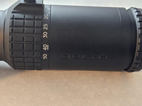 Se vende visor delta striker HD 5-50x56. Diámetro objetivo: 56mm
Retículas:DLS-3
Retícula iluminada: Sí
Campo 11