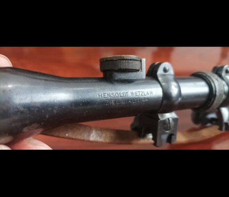 Buenas compañeros.
Acabo de hacerme con estos visores de fabricación Alemana y con sus años encima según 11