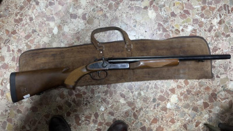 Se vende escopeta paralela Norinco paralela del 12 JW-2000 de cañones cortos y martillos externos en estado 00