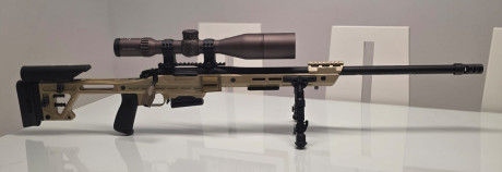 Bergara B14 BMP .308 Win
Menos de 70 disparos realizados. Estado impecable, prácticamente nuevo.

Rifle 02